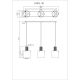 Pendule, Lustre suspendate - Lustra suspendata design modern TULIVAR 3L