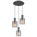 Lustra suspendata cu 3 pendule design modern TULIVAR D-48cm 