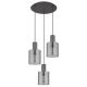 Pendule, Lustre suspendate - Lustra suspendata cu 3 pendule design modern TULIVAR D-48cm