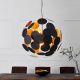 Pendule, Lustre suspendate - Lustra Infinity negru/ auriu