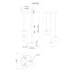 Pendule, Lustre suspendate - Lustra LED suspendata design modern QUINTARA 3L