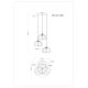 Pendule, Lustre suspendate - Lustra suspendata design modern JELLA 3L
