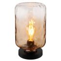 Veioza/Lampa de masa design decorativ DARINA chihlimbar