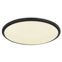 Plafoniera LED slim design circular XANDER negru