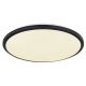 Plafoniere - Plafoniera LED slim design circular XANDER negru