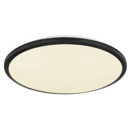 Plafoniere - Plafoniera LED slim design circular XANDER negru