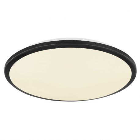 Plafoniere - Plafoniera LED slim design circular XANDER negru