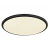 Plafoniera LED slim design circular XANDER negru