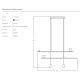 Pendule, Lustre suspendate - Lustra suspendata cu 6 surse de lumina SPOLETO