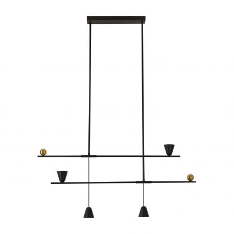 Pendule, Lustre suspendate - Lustra suspendata cu 6 surse de lumina SPOLETO