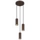 Pendule, Lustre suspendate - Lustra suspendata stil minimalist JAMES 3L bronz