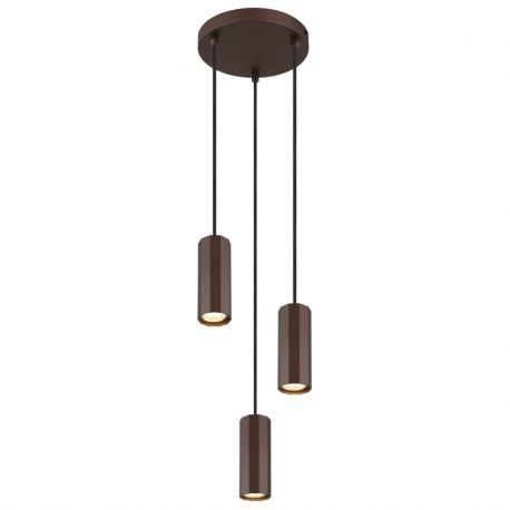 Pendule, Lustre suspendate - Lustra suspendata stil minimalist JAMES 3L bronz