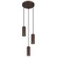 Pendule, Lustre suspendate - Lustra suspendata stil minimalist JAMES 3L bronz