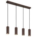 Lustra suspendata stil minimalist JAMES 4L bronz