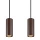 Pendule, Lustre suspendate - Lustra suspendata stil minimalist JAMES 4L bronz