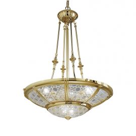Candelabru elegant LUX realizat manual Crystal Glass - Giotto
