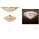 Plafoniere - Plafoniera eleganta LUX realizata manual Crystal Glass - Giotto, 48cm