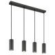 Lustra suspendata stil minimalist JAMES 4L gri