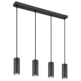 Pendule, Lustre suspendate - Lustra suspendata stil minimalist JAMES 4L gri