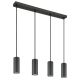 Pendule, Lustre suspendate - Lustra suspendata stil minimalist JAMES 4L gri