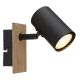 Aplice cu Spot - Aplica cu Spot directionabil LINCA natur/negru