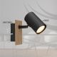 Aplice cu Spot - Aplica cu Spot directionabil LINCA natur/negru