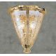 Aplice, corpuri de iluminat pentru pereti - Aplica de perete eleganta LUX realizata manual Crystal Glass - Giotto