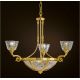 Candelabru 3 brate elegant LUX realizat manual Leonardo
