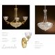 Candelabre, Lustre - Lustra aplicata eleganta LUX realizata manual Leonardo