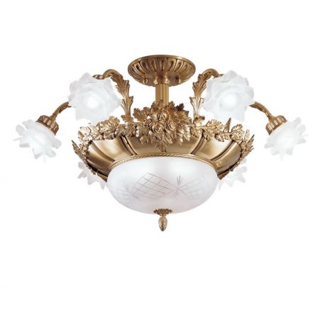 Lustre aplicate - Lustra aplicata design floral LUX realizata manual Rose