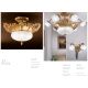 Lustre aplicate - Lustra aplicata design floral LUX realizata manual Rose