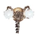 Aplica de perete design floral LUX realizata manual Rose