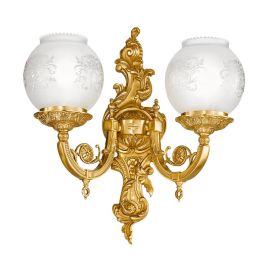 Aplice, corpuri de iluminat pentru pereti - Aplica de perete LUX design clasic realizata manual Mary