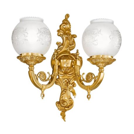 Aplice, corpuri de iluminat pentru pereti - Aplica de perete LUX design clasic realizata manual Mary