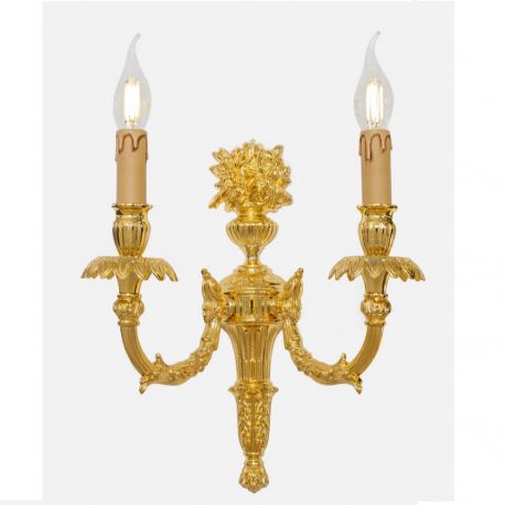 Aplice, corpuri de iluminat pentru pereti - Aplica de perete LUX design clasic realizata manual Astor