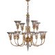 Candelabru LUX design clasic realizat manual Natascia