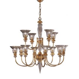 Candelabre, Lustre - Candelabru LUX design clasic realizat manual Natascia