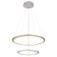 Pendule, Lustre suspendate - Lustra LED suspendata cu telecomanda design modern UMBRA