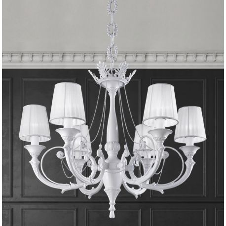 Candelabre, Lustre - Candelabru LUX design clasic realizat manual Ginevra