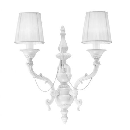 Aplice, corpuri de iluminat pentru pereti - Aplica de perete LUX design clasic realizata manual Ginevra