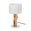 Veioza/Lampa de masa design natural lemn NORIN