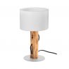 Veioza/Lampa de masa design natural lemn NORIN