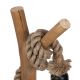 Veioze - Veioza/Lampa de masa design natural lemn NERIDA