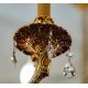 Candelabre, Lustre - Candelabru LUX realizat manual cu cristale Scholer Edgard, 120cm