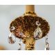 Candelabre, Lustre - Candelabru LUX realizat manual cu cristale Scholer Edgard, 120cm