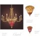 Candelabre, Lustre - Candelabru LUX realizat manual cu cristale Scholer Edgard, 120cm