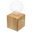 Veioza/Lampa de masa minimalista lemn LEONIE