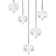 Pendule, Lustre suspendate - Lustra LED suspendata design modern AIDA 5L