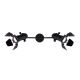 Plafoniere cu spoturi, Spoturi aplicate - Plafoniera metal stil industrial EGON 2L
