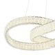 Candelabre, Lustre - Lustra LED dimabila cu telecomanda cristale K5 MUCKY